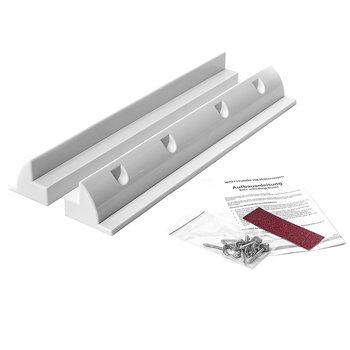 WATTSTUNDE® Solar Mounting Spoiler Set White 53cm